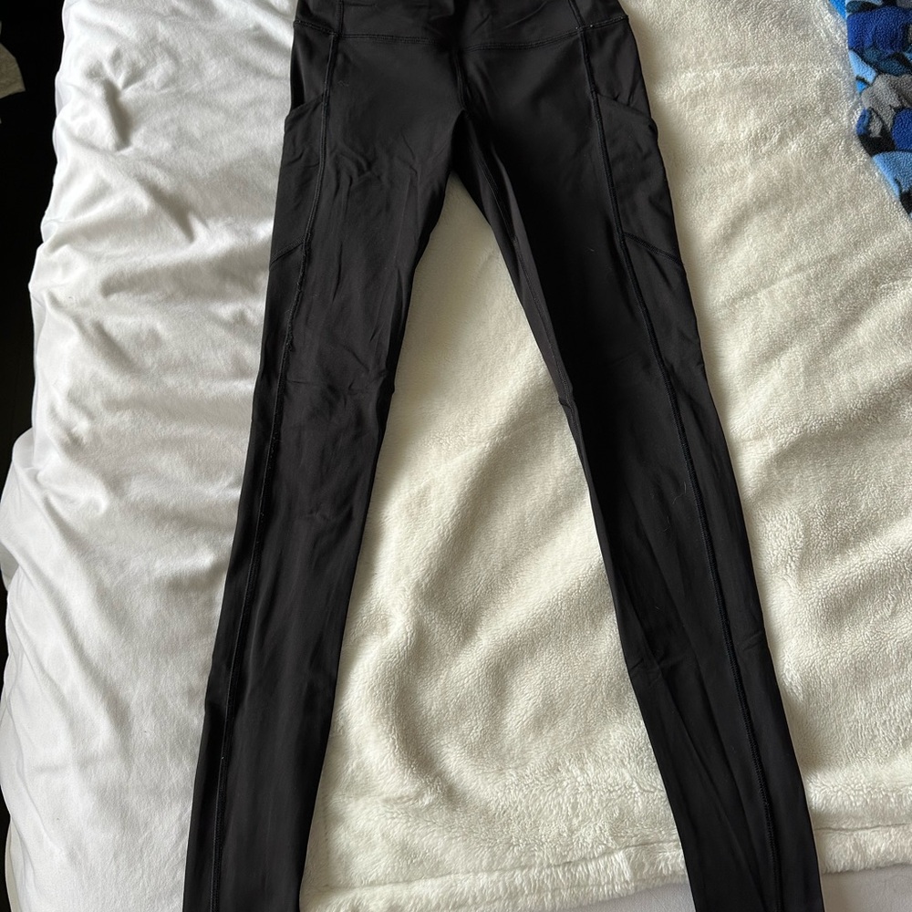 Black High-Waisted Leggings